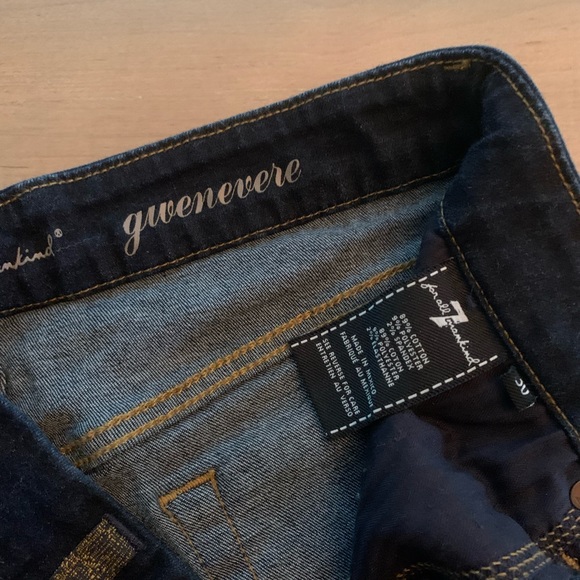 7 for all mankind Gwenevere size 30 - Picture 3 of 3